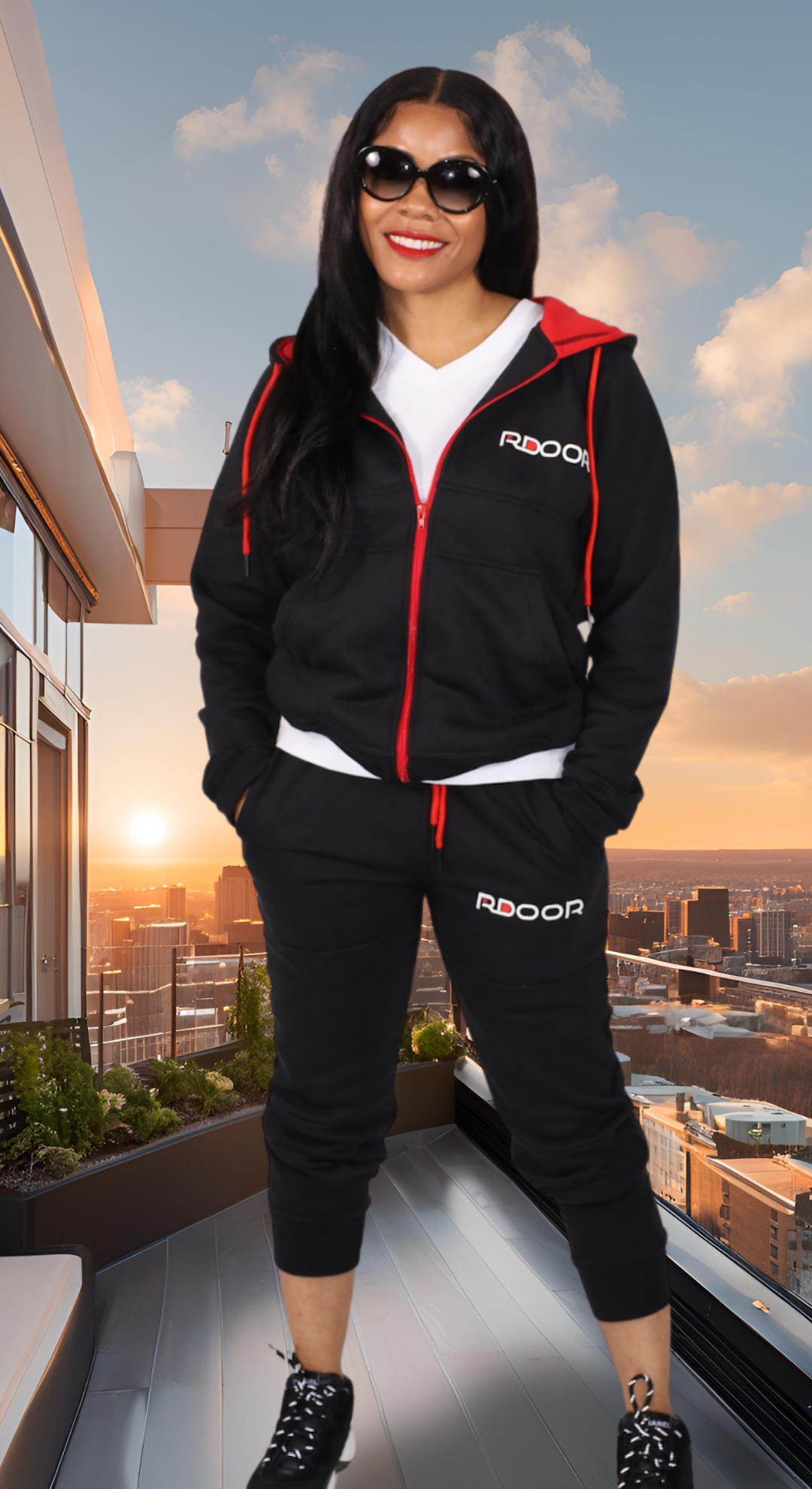 New Black Unisex RedDoor Sweatsuit (Pre-Order)