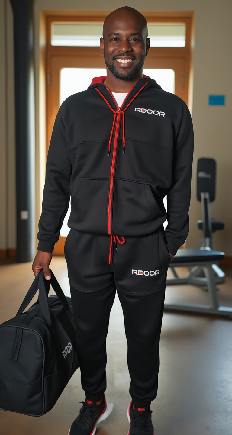 New Black Unisex RedDoor Sweatsuit (Pre-Order)