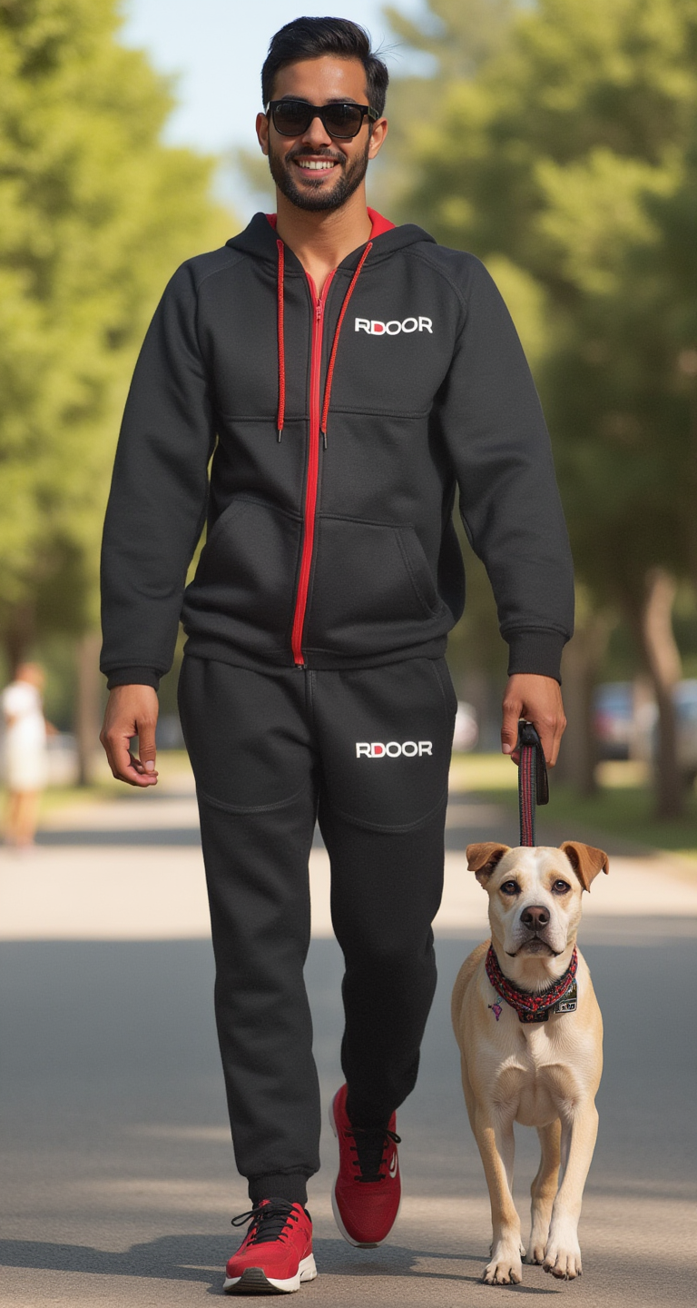 New Black Unisex RedDoor Sweatsuit (Pre-Order)