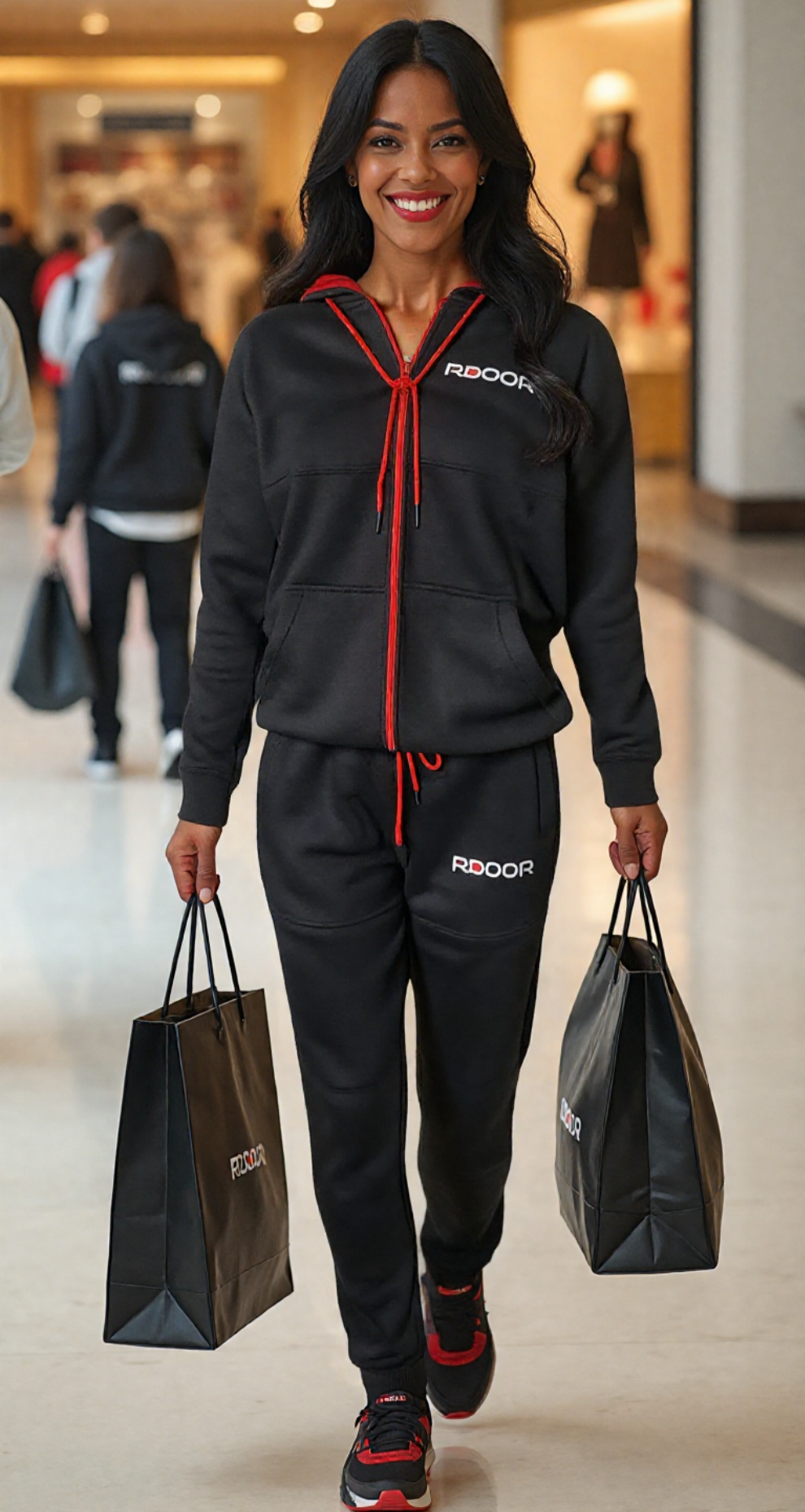 New Black Unisex RedDoor Sweatsuit  (Pre-Order)