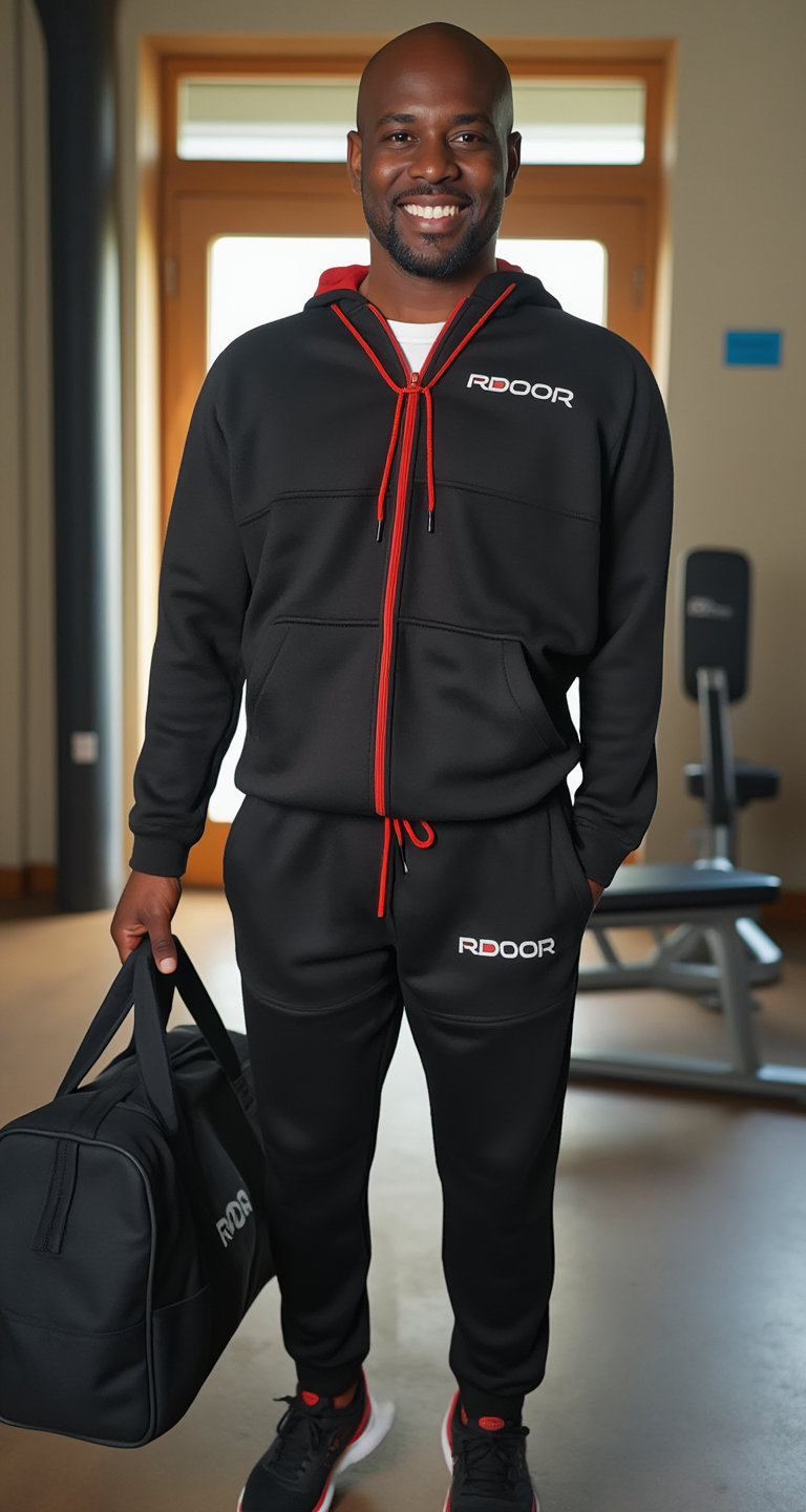 New Black Unisex RedDoor Sweatsuit  (Pre-Order)