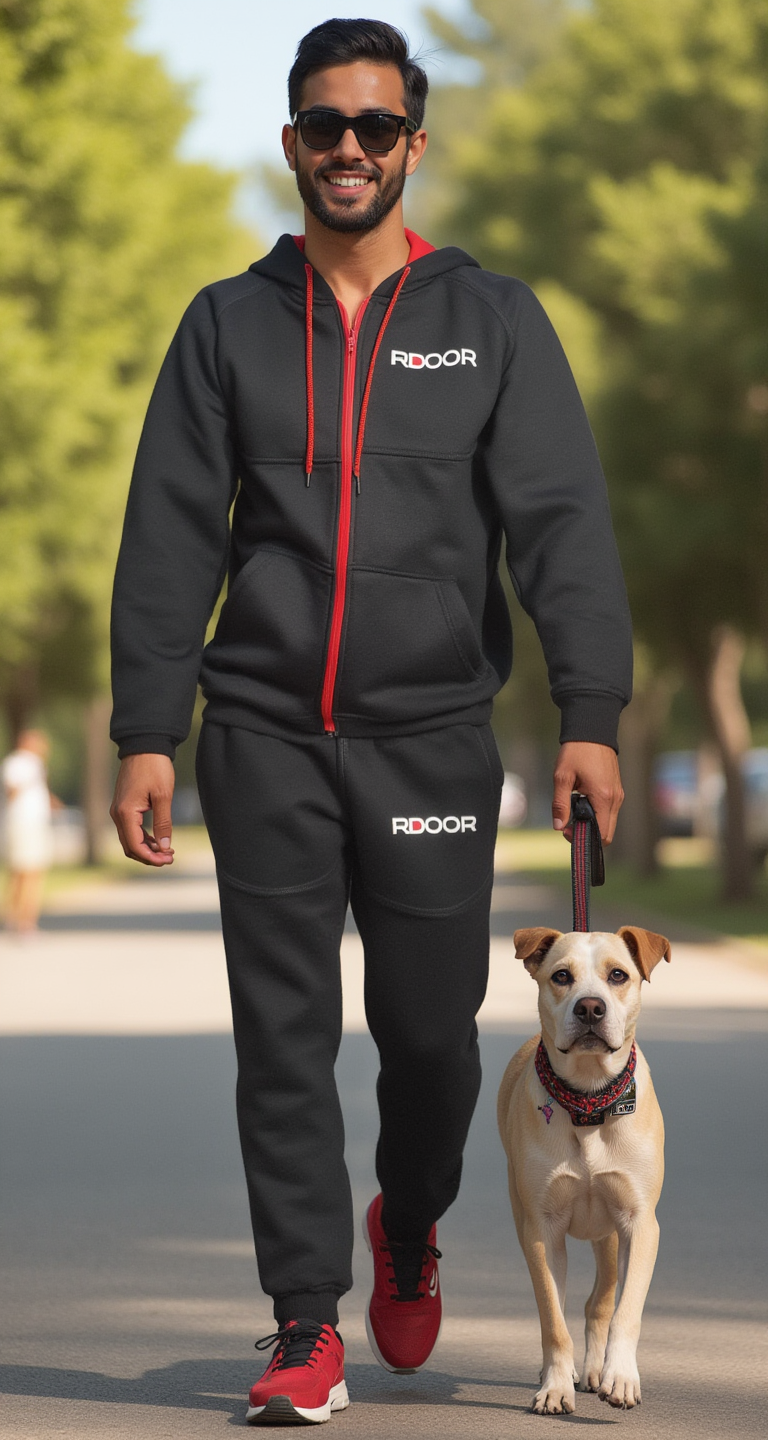 New Black Unisex RedDoor Sweatsuit  (Pre-Order)